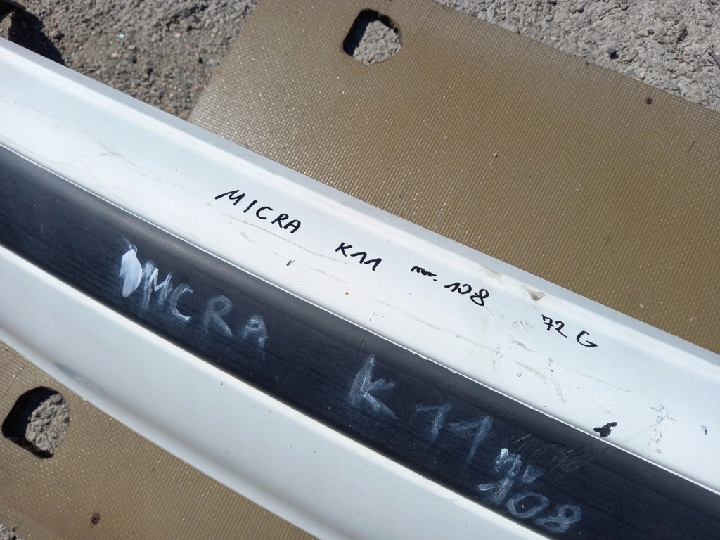 фото №5, Бампер задняя nissan micra k11