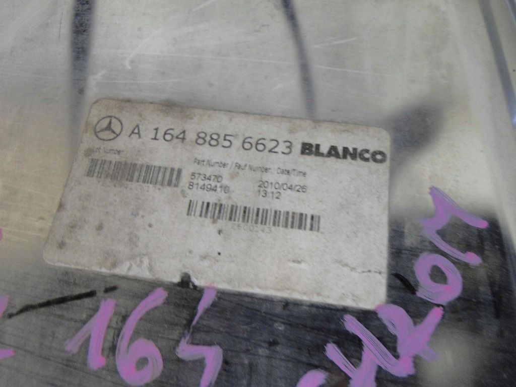 фото №10, Ml w164 164 лист спойлер na hak grand edition