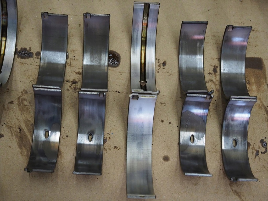 фото №8, Mercedes w210 3.2 v6 112941 wał коленчатый вкладыши