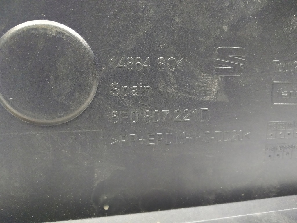 фото №7, 17+ seat ibiza v бампер перед pod pdc niebieski