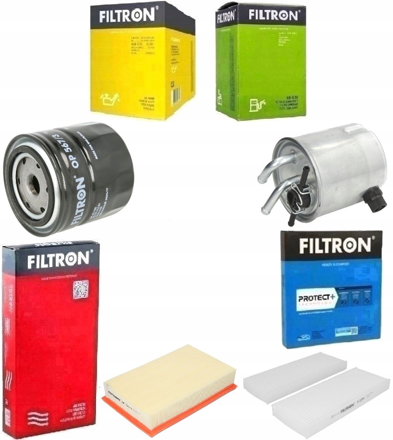 фото №1, Filtron набір фільтрів nissan np300 navara 2.5dci