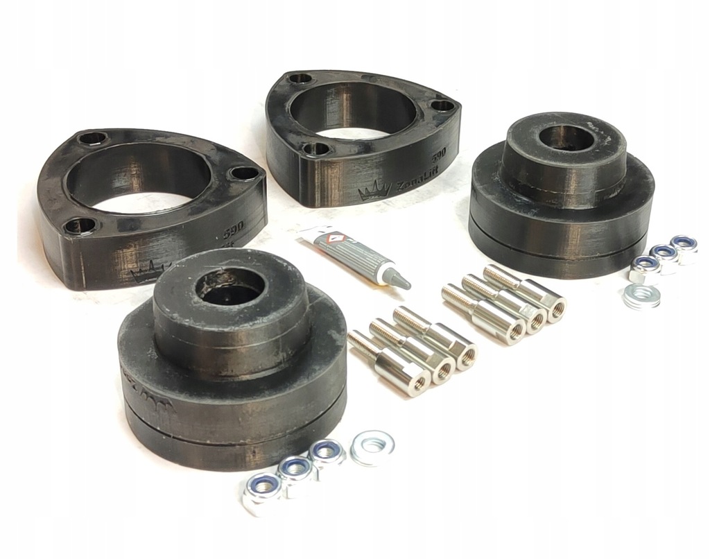 фото №13, Suzuki grand vitara 2 ii прокладки pod пружини +50mm lift 2 cale