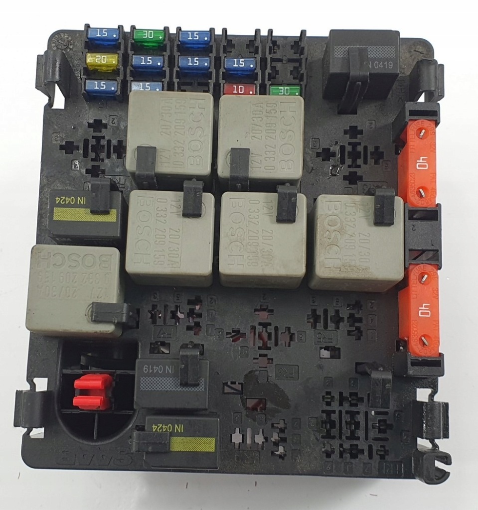 фото №1, Коробка предохранителей saab 9-5 95 5246582