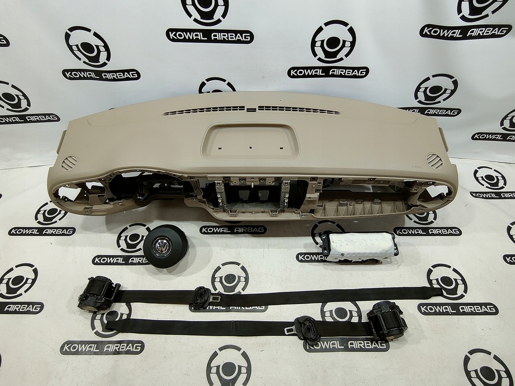 фото №1, Vokswagen vw beetle приборная панель консоль подушка безопасности подушки безопасности ремни оригинал материал