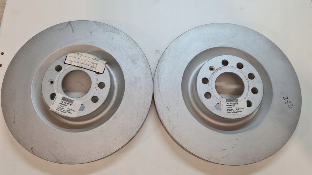 фото №1, Тормозные диски 345mm vw golf v r32 vi r20 r36 audi s3 оригинальный номер