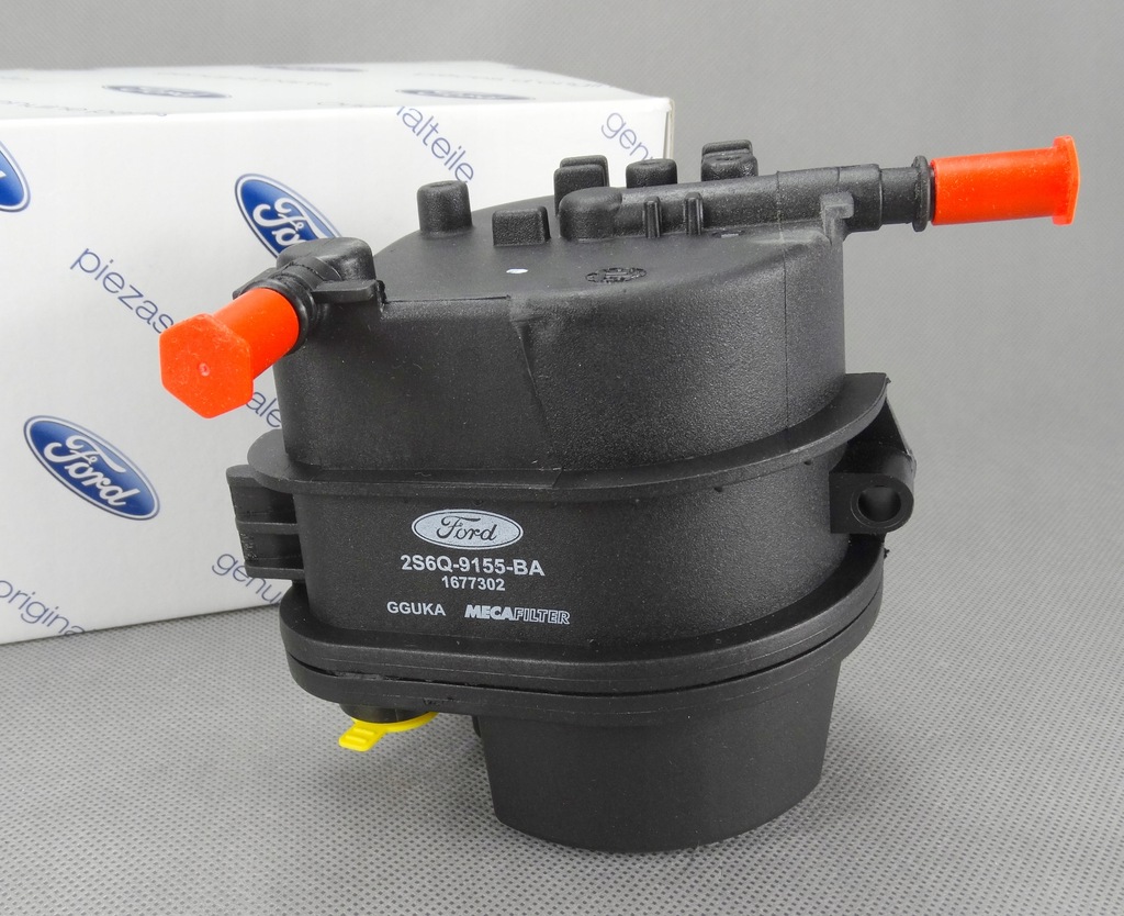 фото №10, Фильтр топлива ford fiesta fusion 1.4 tdci новый оригинал 2s6q-9155-ba 1677302