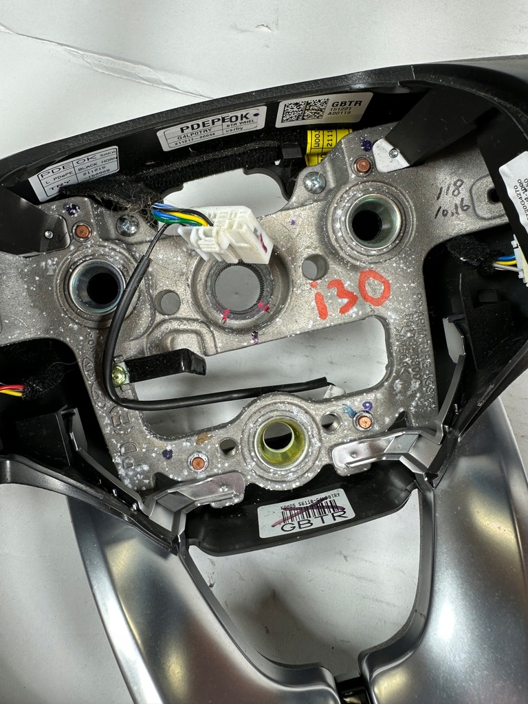 фото №6, I30 iii lift воздуховод мультифункция кожаный