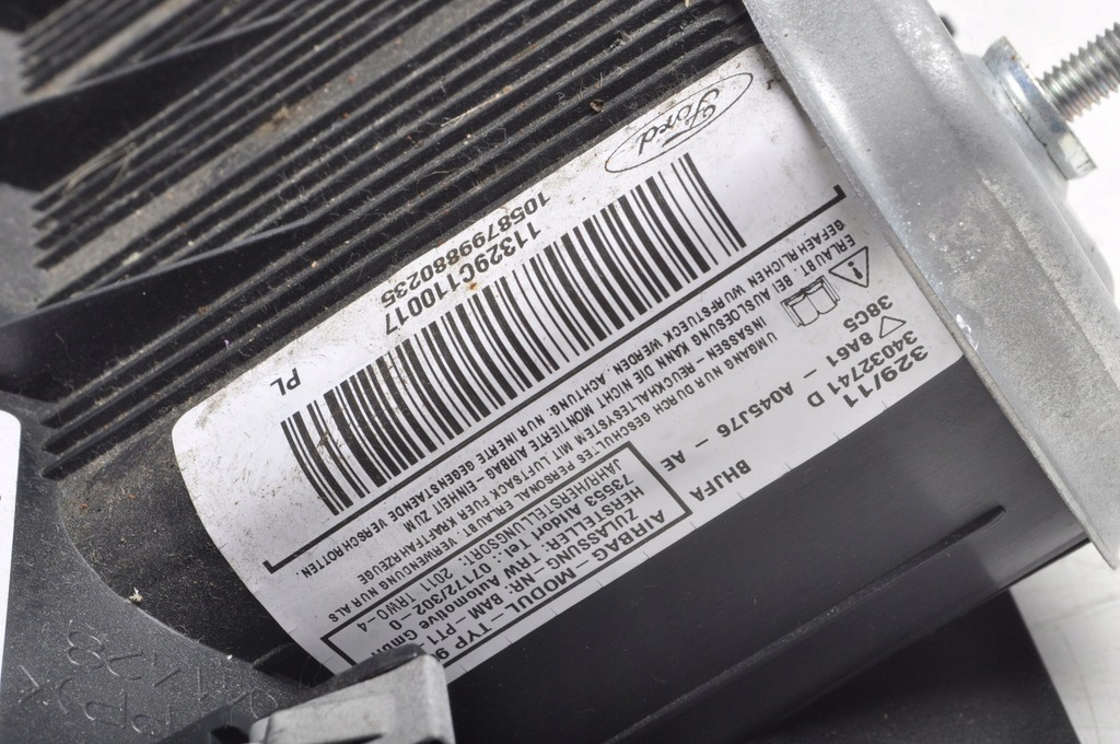 фото №6, Ford fiesta mk7 подушка безпеки подушка колінна p1 8a61-a045j76-ae