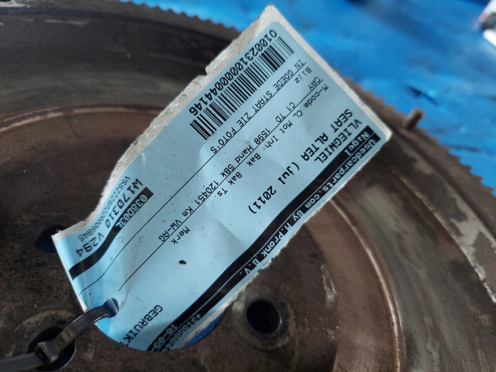 фото №3, Зчеплення колесо жорсткий altea 2011 r 1.6 tdi 038d03l