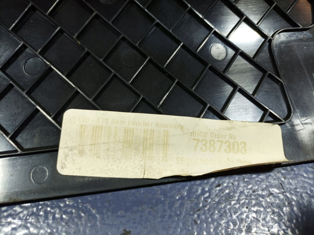 фото №5, Bmw x6 e71 защита рамка туннель среднего задняя 9125617