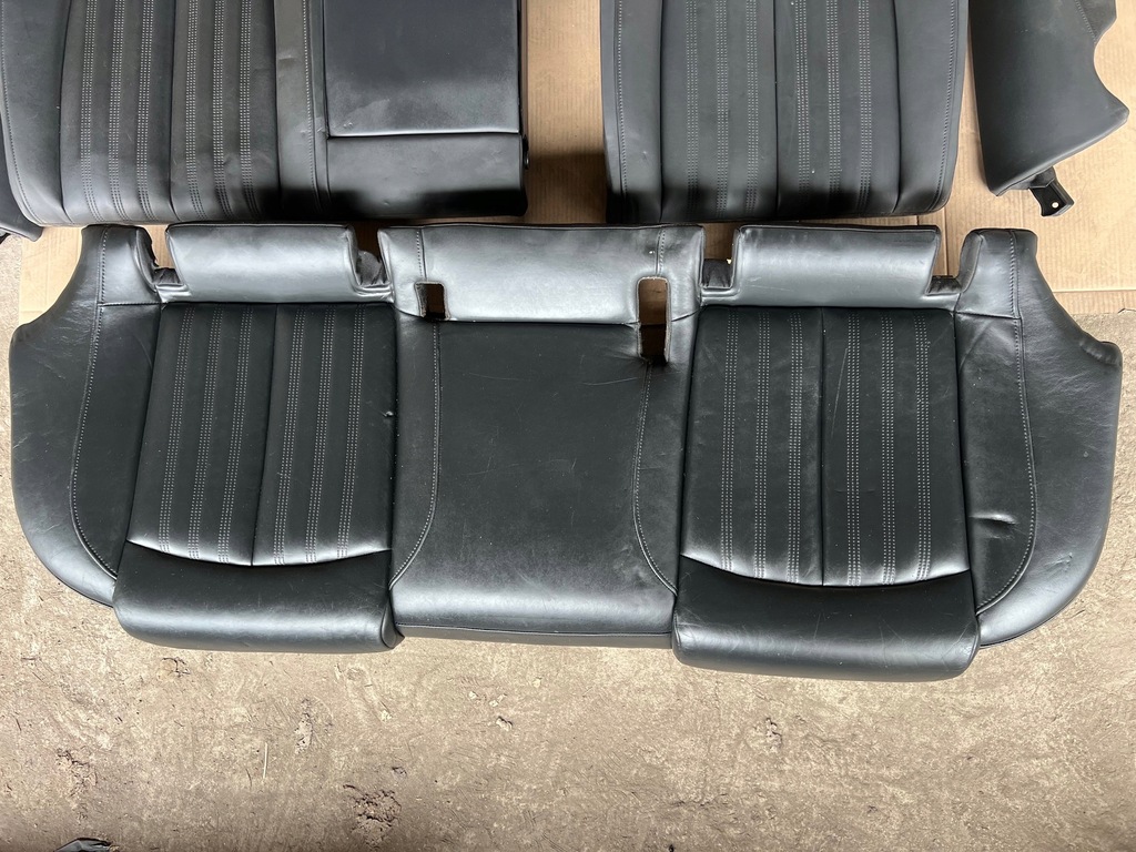 фото №8, Audi a6 c7 sline сиденье сиденья заднее сиденье кожа комплект