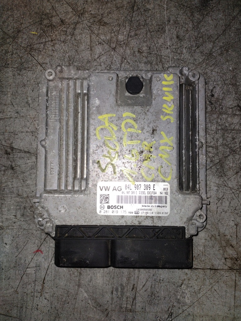 фото №1, Блок керування двигуна 04l907309e skoda rapid 1.6 tdi