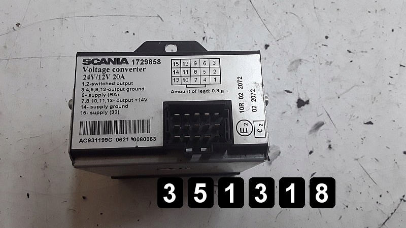 Купить 2008 scania kitas ecu 1729858