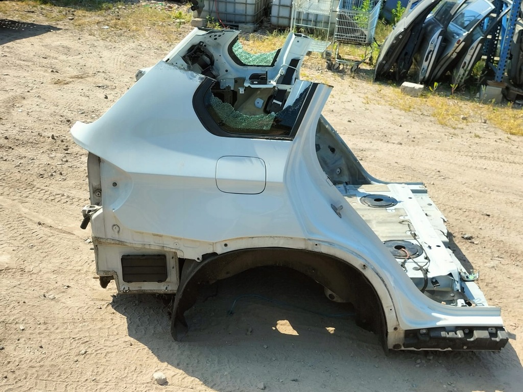 фото №9, Bmw x5 e70 чверть піддон обрізаний задня кузов pas задній