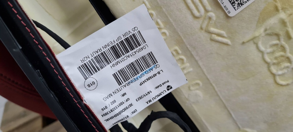 фото №14, Sq5 80a q5 lift кожа обшивка сиденье сиденье правый перед sline magmarot