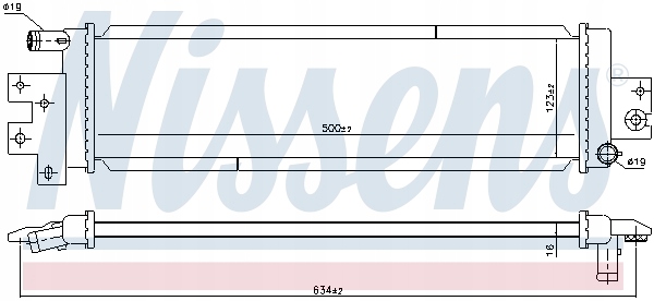 фото №11, Радиатор двигателя wody infiniti q60 3.0 09.16- nissens