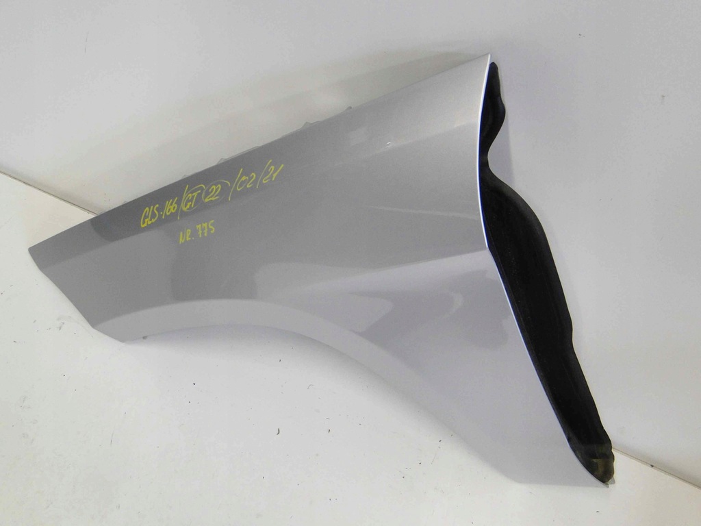 фото №15, Mercedes gls x166 166 капот бампер передний крылья перед серебристый 775