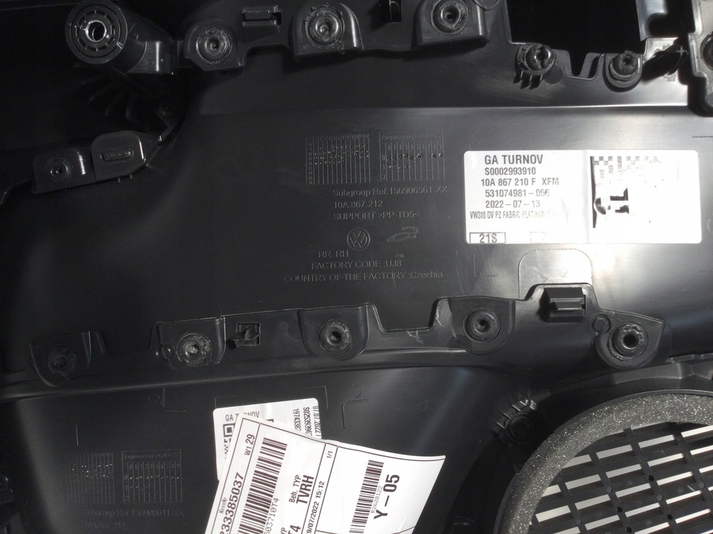 фото №6, Volkswagen id.3 2022 права сторона обшивка обшивка двері задніх 10a867212