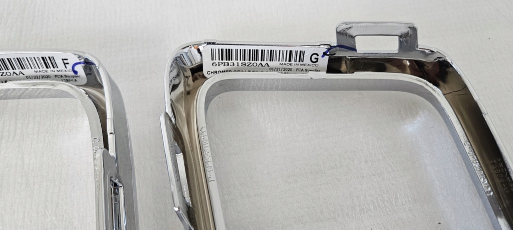 фото №9, Хром хром решітка jeep compass ii 2017- оригінальні nowe