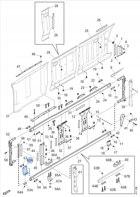 фото №4, Кронштейн кронштейн scania ngs r s p g 2518686 b-b