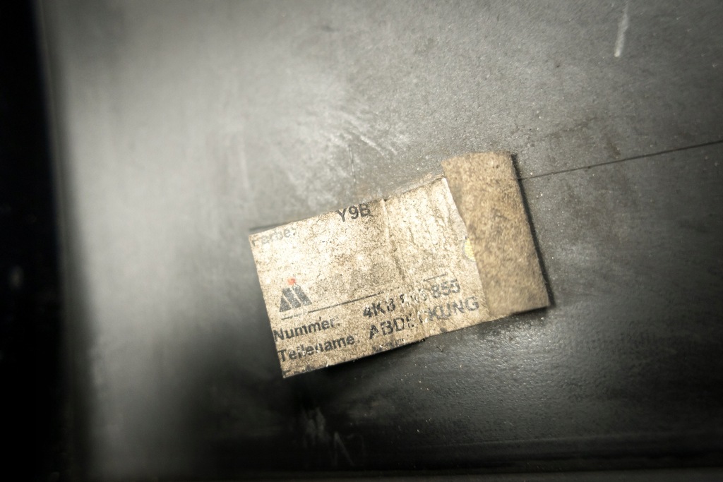 фото №10, Накладка порог audi a7 4k8 4k8853855 ly9b