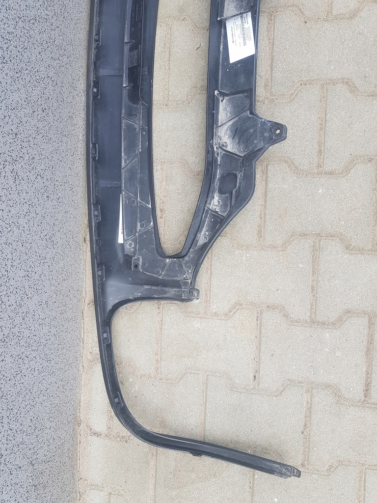 фото №5, Накладка диффузор бампера задняя задний porsche macan 95b807834m