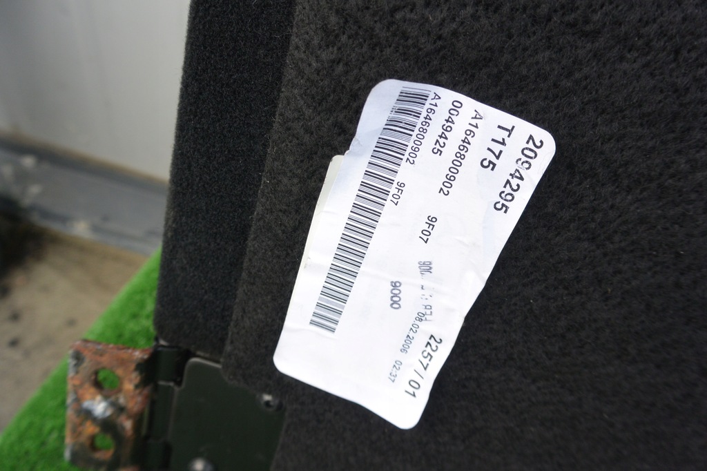 фото №7, Підлога багажника mercedes ml w164 5 місць