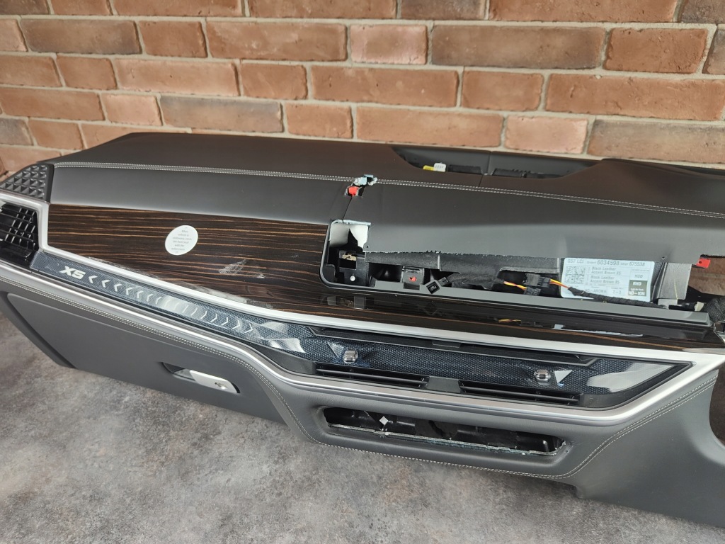 фото №15, Панель приладів панель  приладова шкіра hud bmw g05 g06 g07 f95 lci lift uk rl rhd