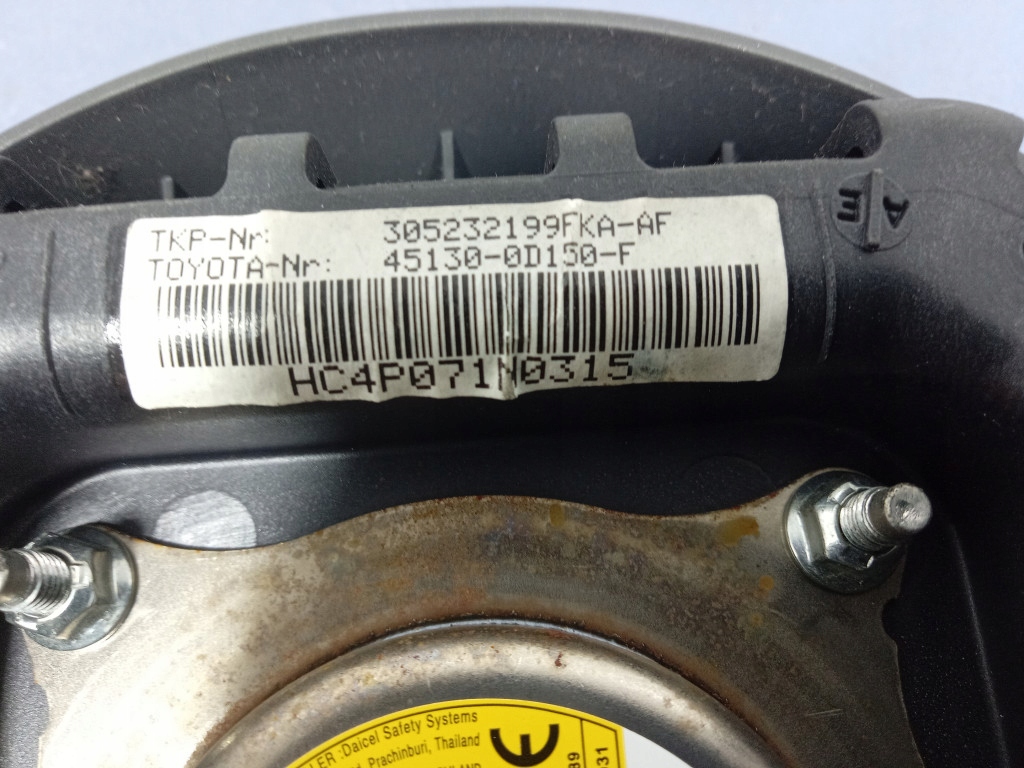 фото №10, Toyota yaris ii подушка безпеки подушка водія 45130-0d150