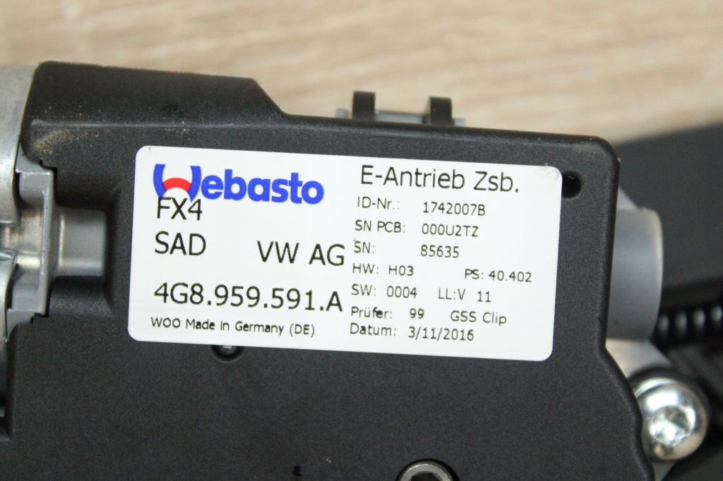 фото №12, Оригінальна панорама люк шторка audi a7 c7 4g8959591a 4g8877041e 32km