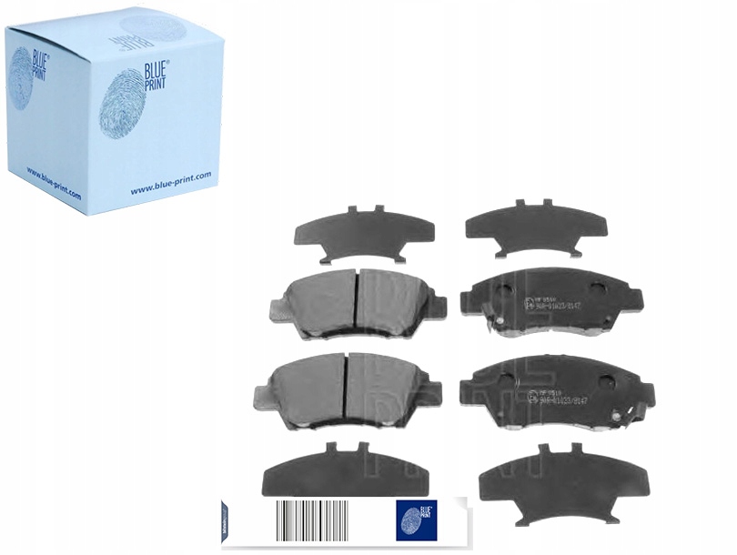 фото №1, Blue print adh24285 набір гальмівних колодок гальмівних, гальма дискові