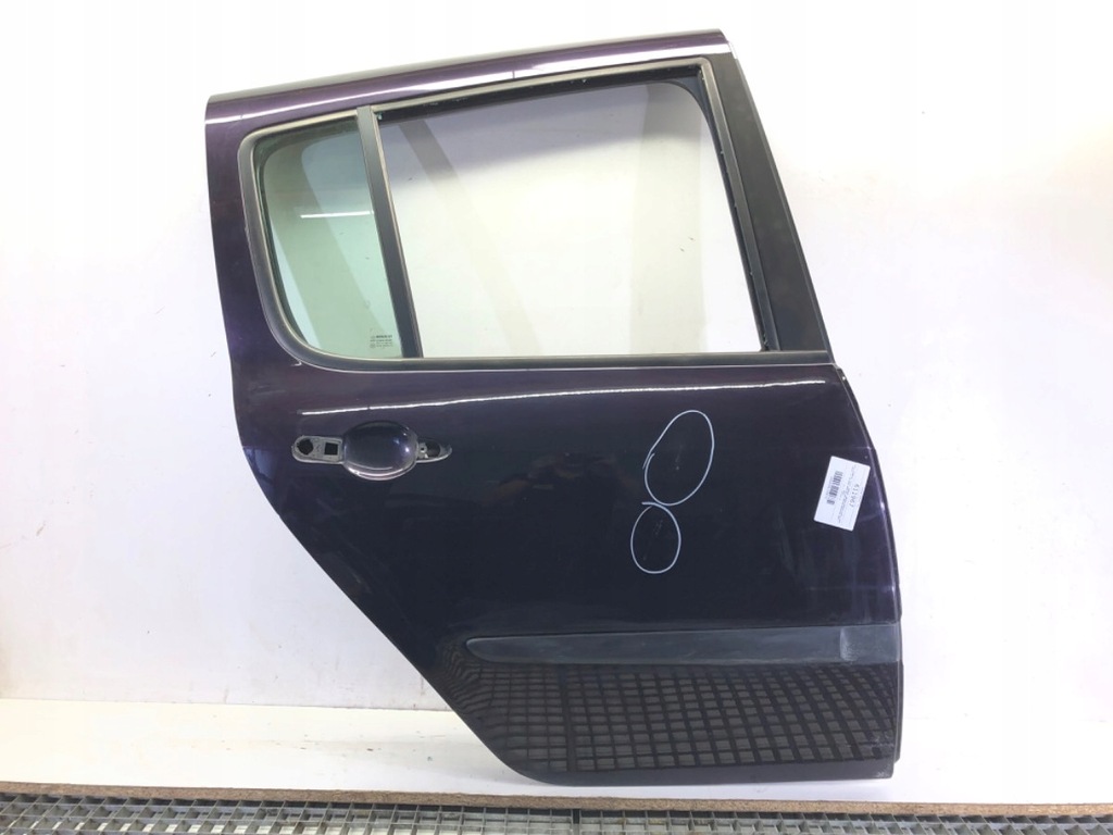 фото №1, Дверь правый задняя renault modus minivan