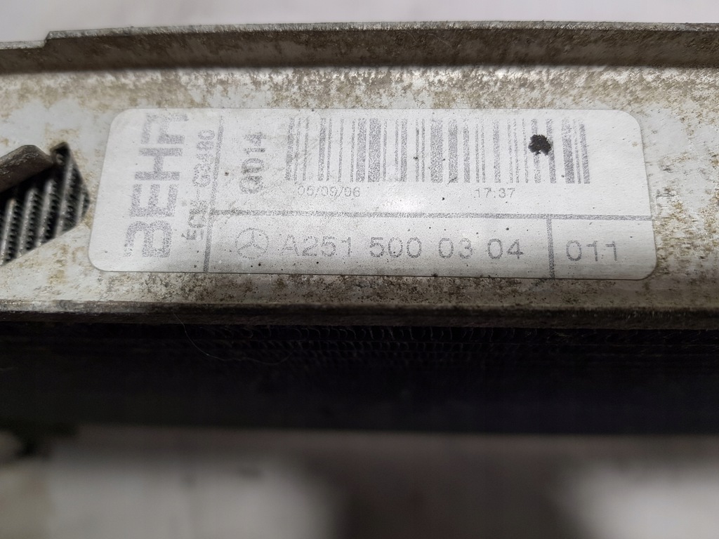 фото №11, Радиатор wody mercedes w251 w164 x164 ml gl 3.0 cdi