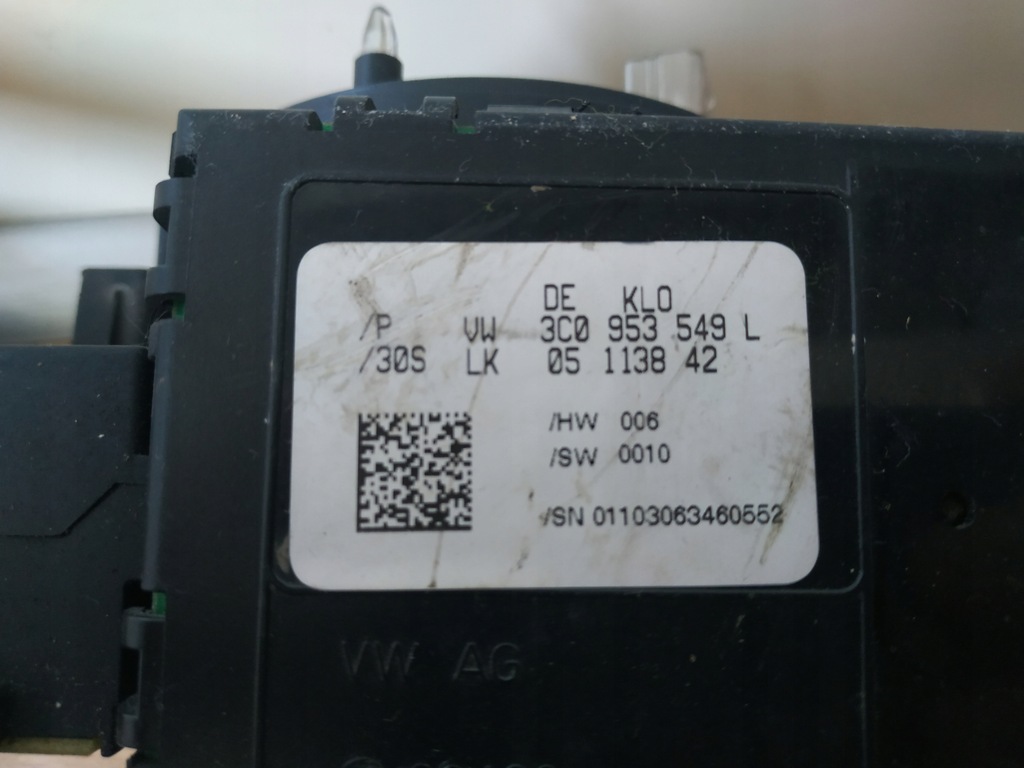 фото №9, Перемикач перемикачі стрічка vw passat b6 bydgoszcz