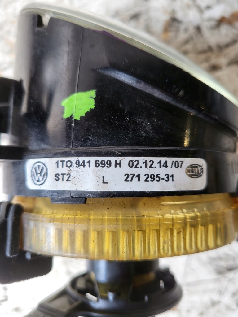 фото №8, Volkswagen touran seat skoda противотуманная фара левый 1t0