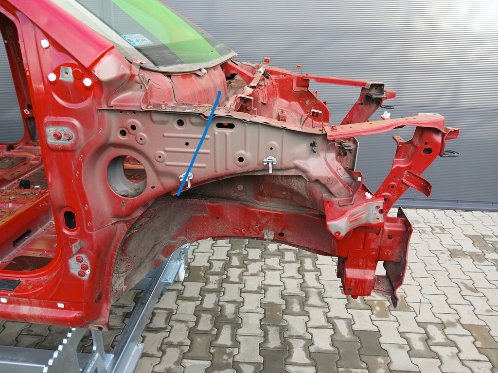 фото №1, Ssangyong korando iii lift чверть лонжерон перед передня права 2016r