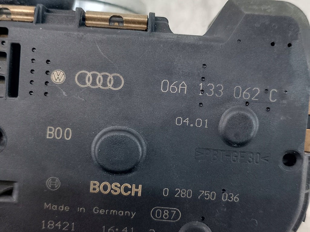 фото №6, Дросельна заслінка audi a3 8l 06a133062c 0280750036 1.8 20v