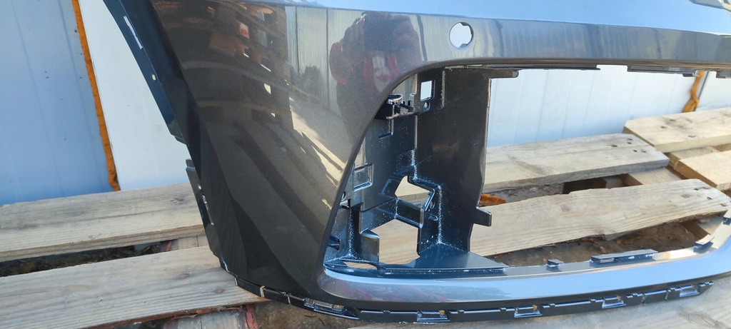 фото №15, Кутик бампера правий перед audi q5 fy ii 2 80a ксенон pdc przedlift lx7l