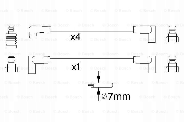 фото №7, Набір трубопровід запалювання bosch 986 356 852