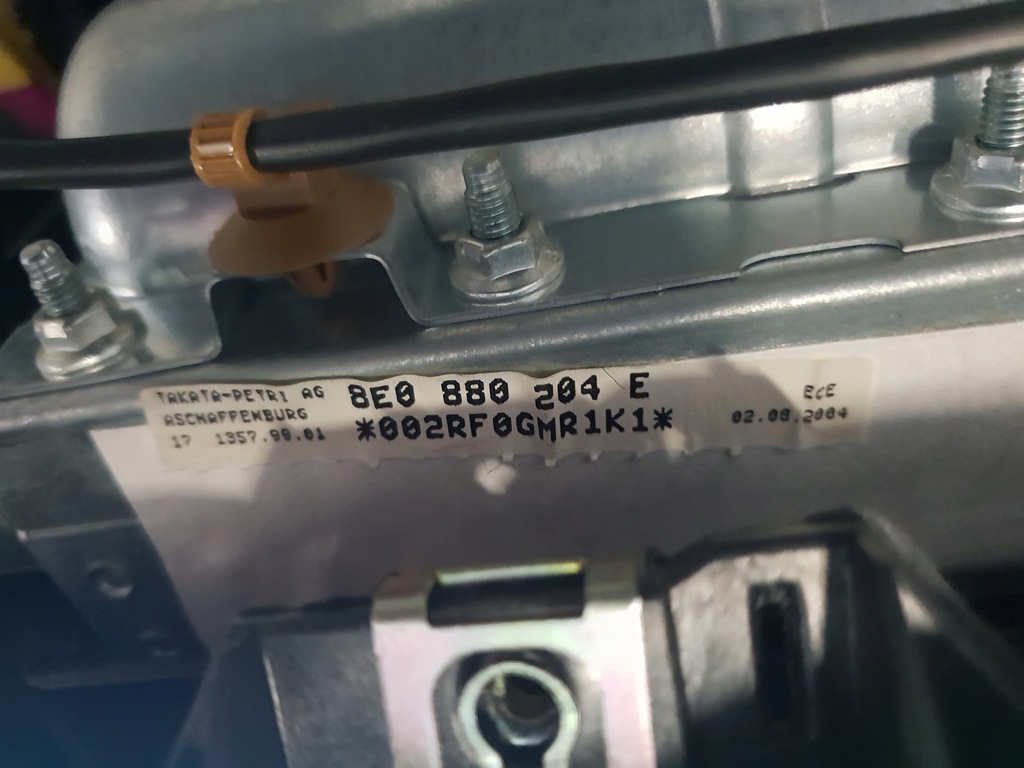 фото №13, Audi a4 b6 приборная панель приборная панель консоль air bag soul