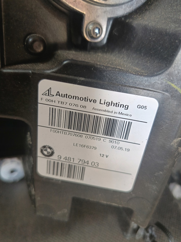 Лампа перед ліва права bmw x5 g05 laser 9481793 9481794 америка Зі Шроту