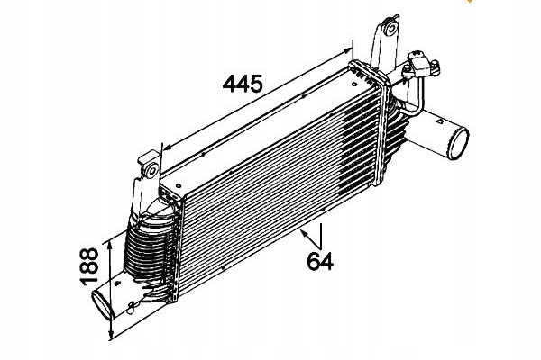 фото №2, Інтеркулер nissan pathfinder iii 2.5 dci 4wd r51