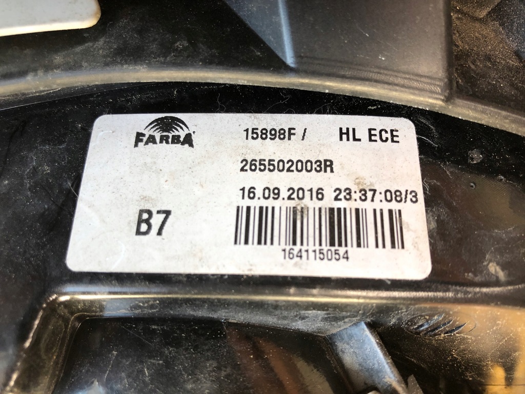 фото №6, Лампа правый задняя led smart forfour 453 europa