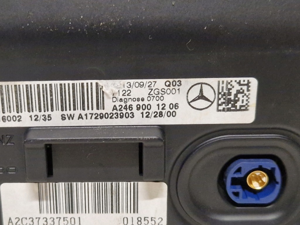 Экран дисплей mercedes b-klasa w246 2013r 1.8 cdi в Украине