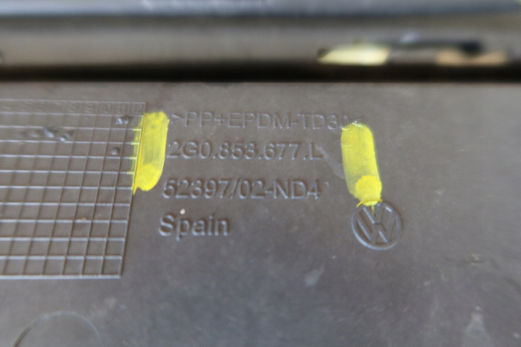 фото №10, Решётка вентиляционная бампера polo 2g 2g0853677l