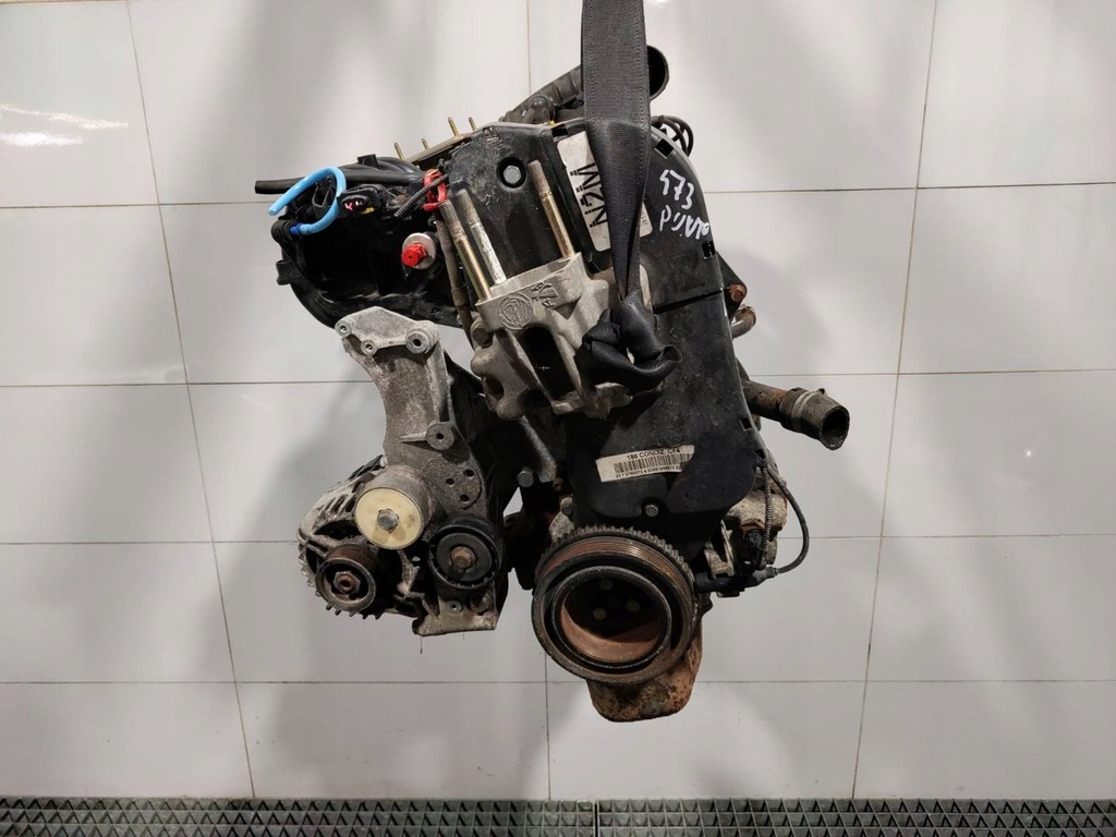 фото №6, Двигатель kompletny 1.2 16v 188a5000 fiat punto ii