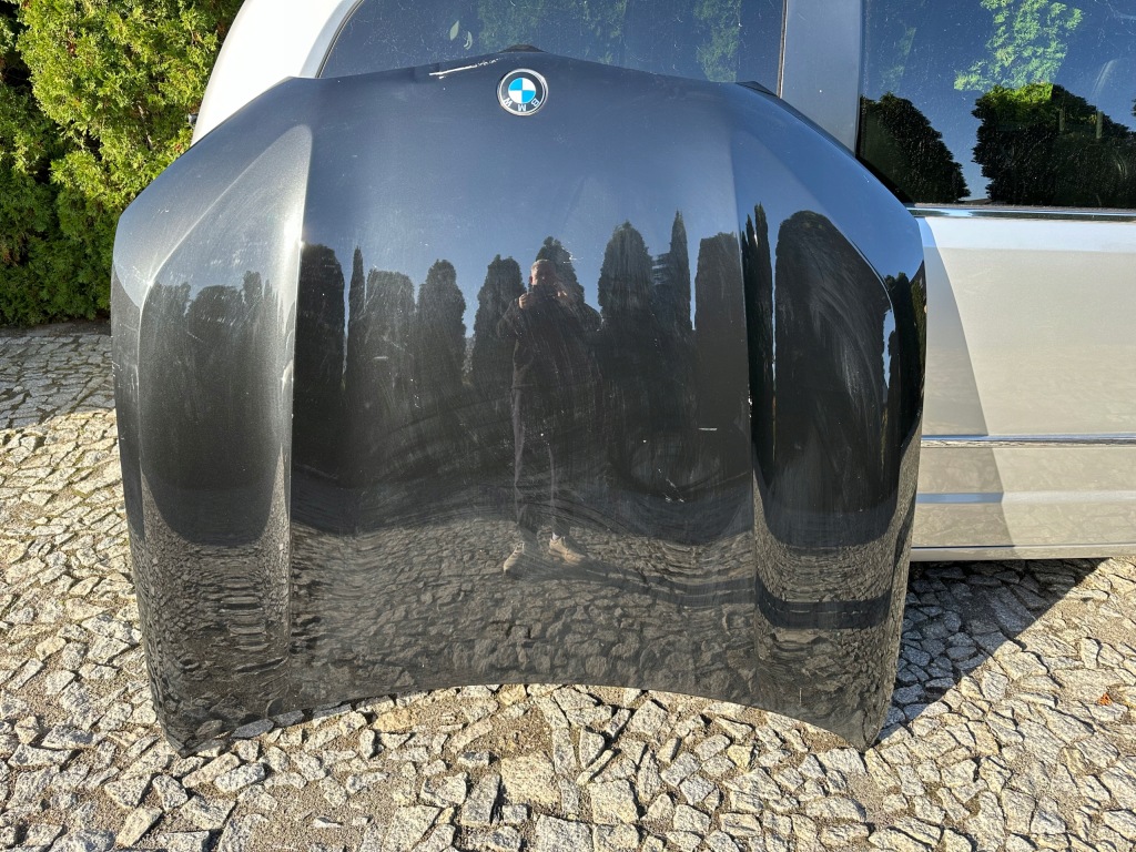 Bmw x5 g05 x6 g06 18- капот крышка двигателя алюминий Оригинал