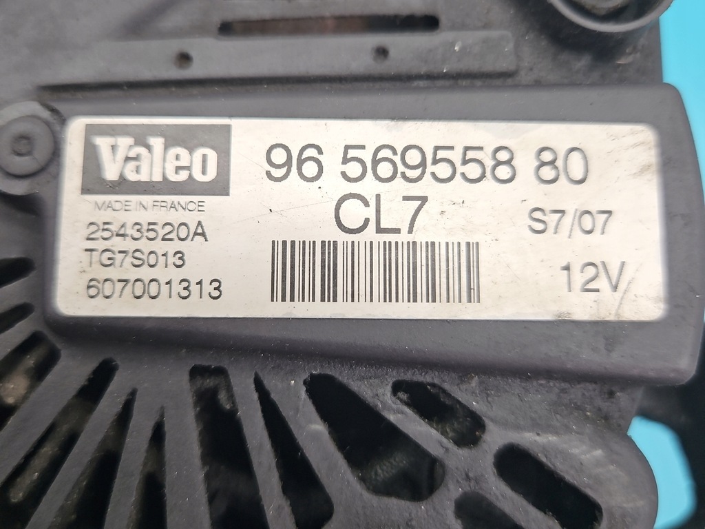 фото №6, Test генератор peugeot 207 9656955880 1.4 16v