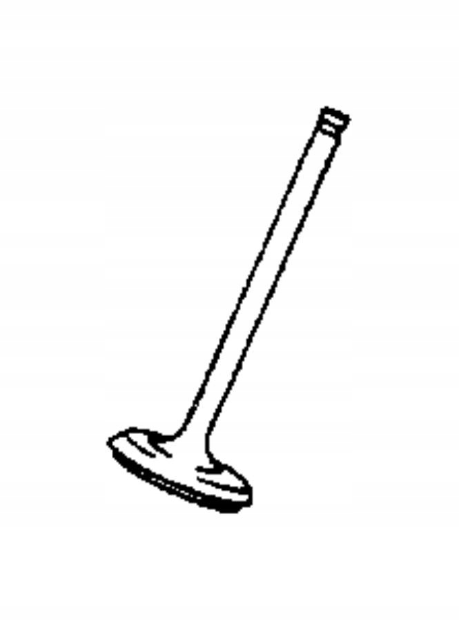 фото №1, Клапан всасывающий chrysler dodge oryg 04448052