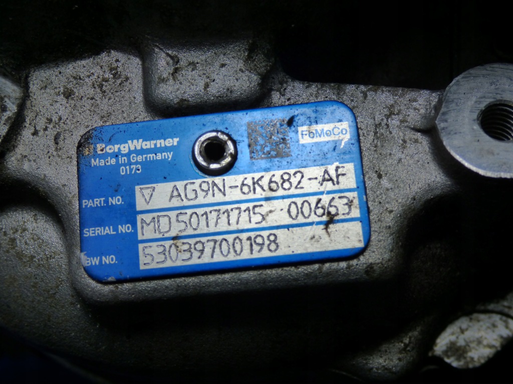 фото №7, Турбонагнетатель турбина stbdb volvo s60 v60 ii 2.0b